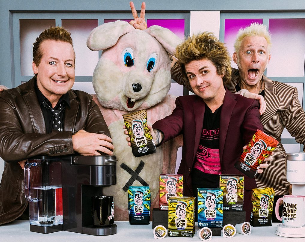 Green Day Launches Punk Bunny Coffee